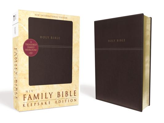 Book cover of Family Bible-NIV-Keepsake by Zondervan