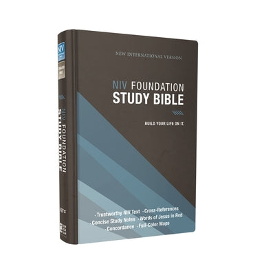 Book cover of Foundation Study Bible-NIV by Zondervan