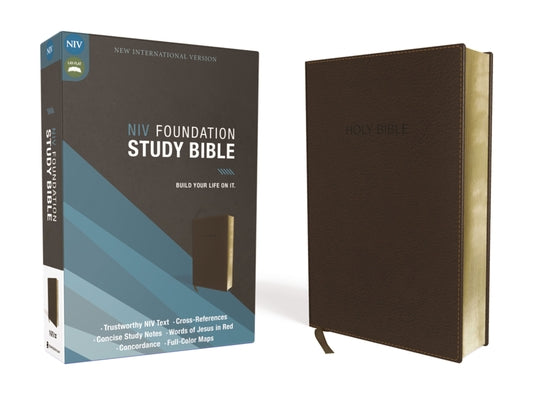 Book cover of Foundation Study Bible-NIV by Zondervan