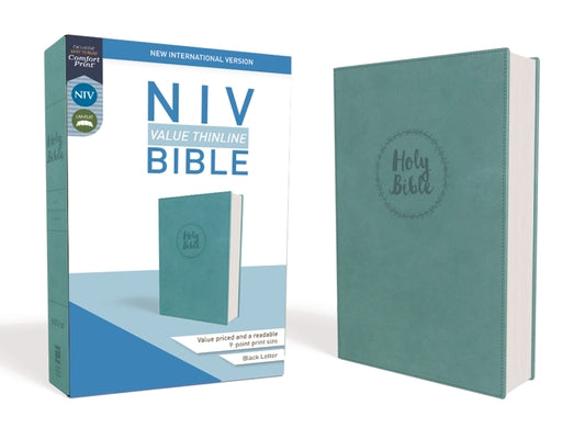 Book cover of NIV, Value Thinline Bible, Imitation Leather, Blue by Zondervan