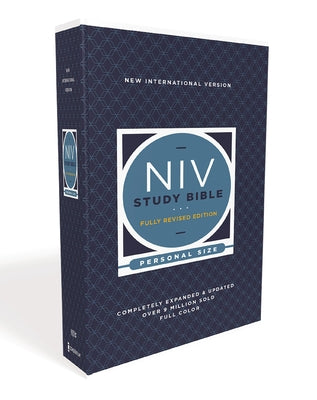 Book cover of NIV Study Bible, Fully Revised Edition, Personal Size, Paperback, Red Letter, Comfort Print by Barker, Kenneth L.