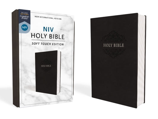 Book cover of NIV, Holy Bible, Soft Touch Edition, Imitation Leather, Black, Comfort Print by Zondervan