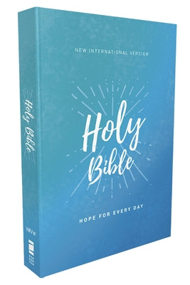 Book cover of Niv, Holy Bible, Economy Edition, Paperback, Comfort Print: Hope for Everyday by Zondervan