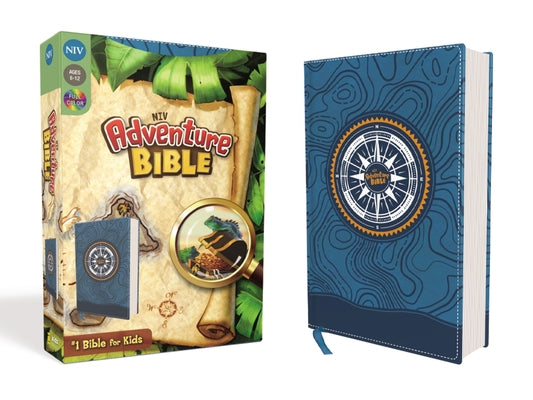 Book cover of Niv, Adventure Bible, Leathersoft, Blue, Full Color by Richards, Lawrence O.