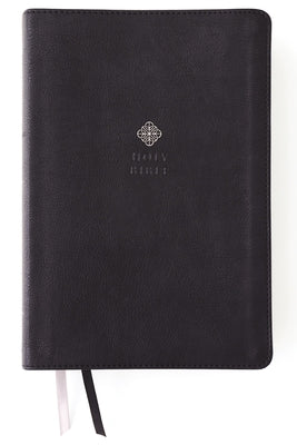 Niv, Men's Devotional Bible (by Men, for Men), Large Print, Leathersoft, Black, Comfort Print by Zondervan book cover