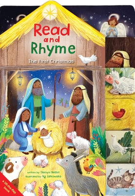 Read and Rhyme the First Christmas by Glenys Nellist book cover