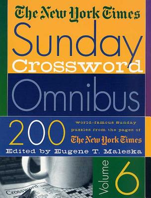 Book cover of The New York Times Sunday Crossword Omnibus by New York Times