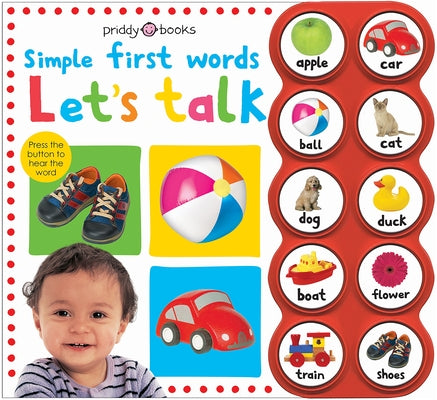 Let's Talk (Simple First Words) by Roger Priddy book cover
