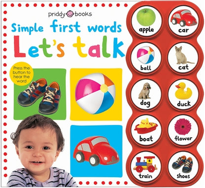 Let's Talk (Simple First Words) by Roger Priddy book cover