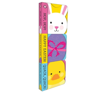 Easter (Chunky 3 Pack): Hop-Hop!, Happy Easter!, and Quack-Quack! by Roger Priddy book cover