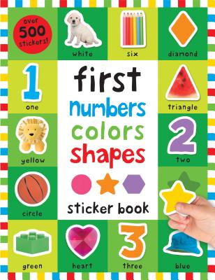 First 100 Stickers: First Numbers, Colors, Shapes by Roger Priddy book cover