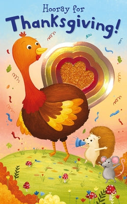 Shiny Shapes: Hooray for Thanksgiving! by Roger Priddy book cover