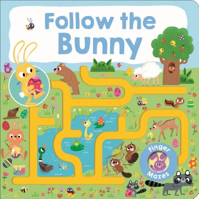 Follow Me Maze Books: Follow the Bunny by Roger Priddy book cover