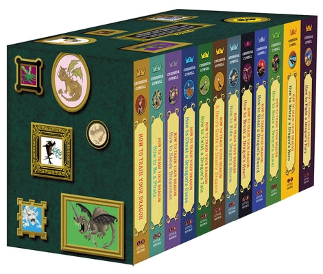 Book cover of How to Train Your Dragon: The Complete Series by Cowell, Cressida