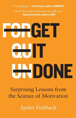 Get It Done by Ayelet Fishbach book cover