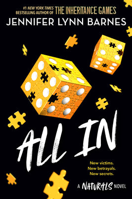 Book cover of All in by Barnes, Jennifer Lynn