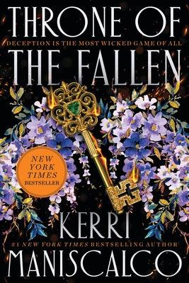 Book cover of Throne of the Fallen by Maniscalco, Kerri