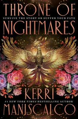 Book cover of Throne of Nightmares by Maniscalco, Kerri