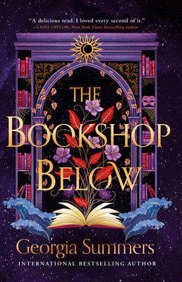 Book cover of The Bookshop Below by Summers, Georgia