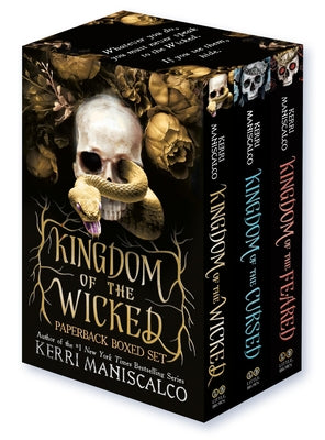 Kingdom of the Wicked Paperback Boxed Set by Kerri Maniscalco book cover
