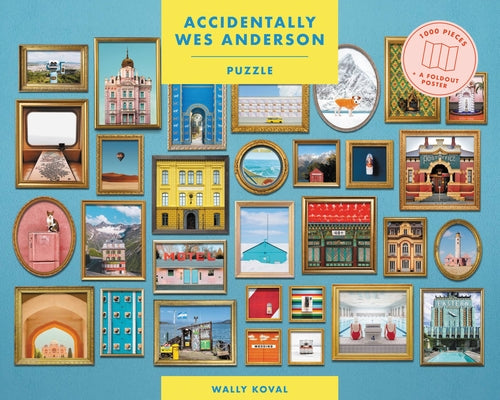 Accidentally Wes Anderson Puzzle: 1000 Piece Puzzle product image