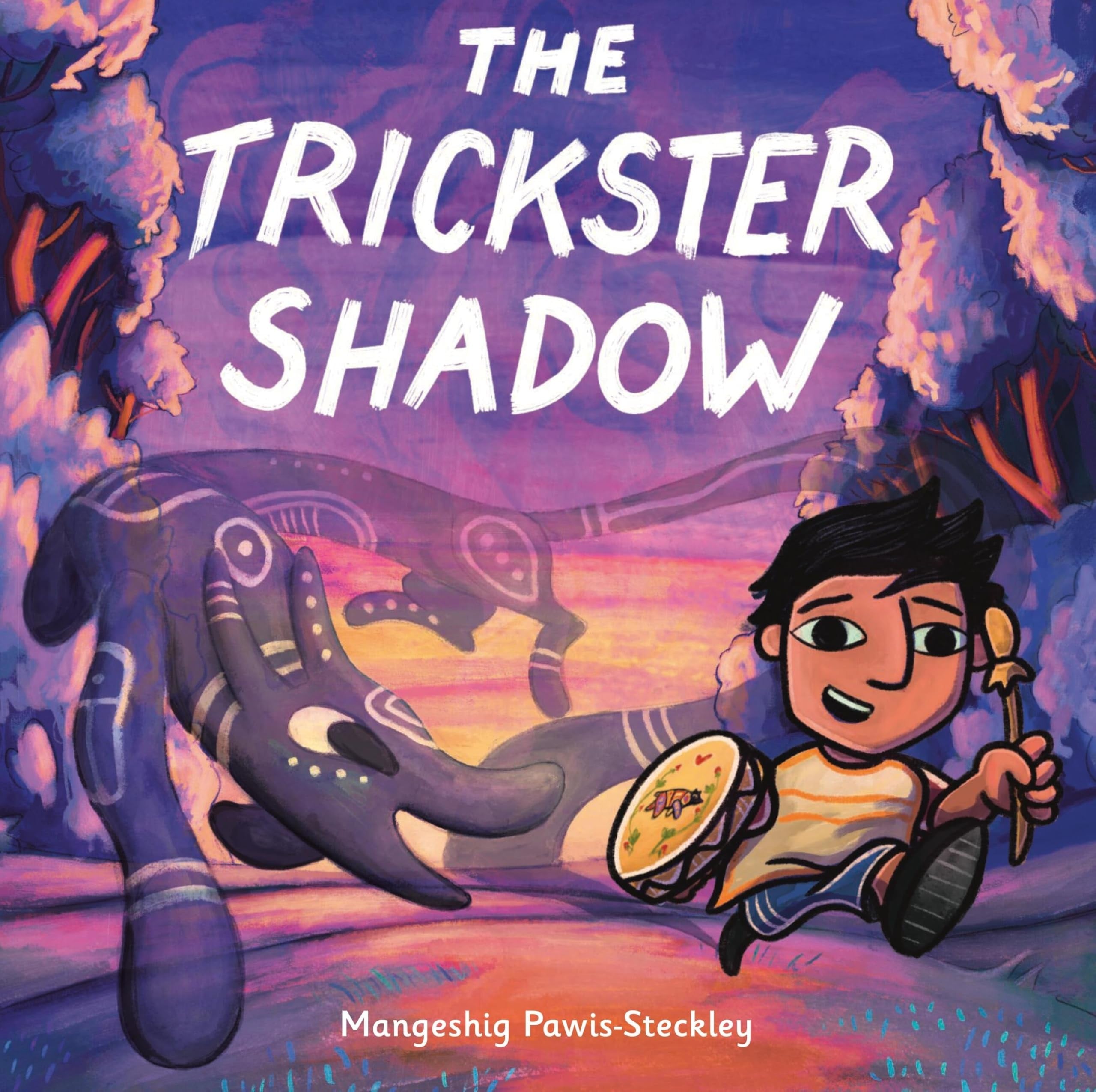 Book cover of The Trickster Shadow by Pawis-Steckley, Mangeshig