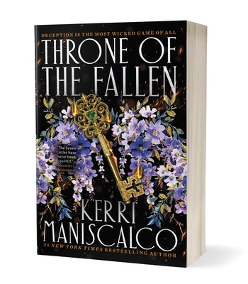 Book cover of Throne of the Fallen by Maniscalco, Kerri
