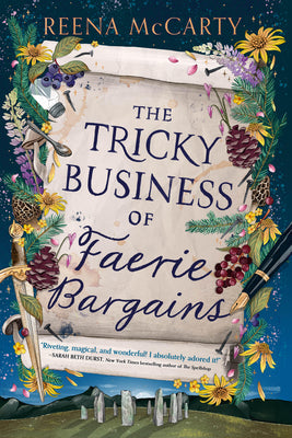 Book cover of The Tricky Business of Faerie Bargains by McCarty, Reena