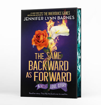 Book cover of The Same Backward as Forward (Deluxe Limited Edition) by Barnes, Jennifer Lynn