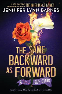 Book cover of The Same Backward as Forward (Standard Edition) by Barnes, Jennifer Lynn
