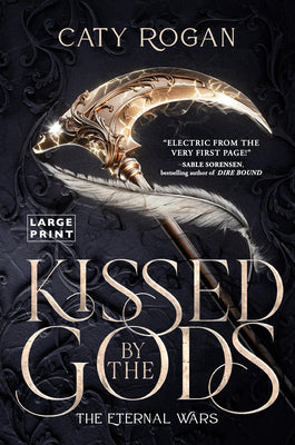 Kissed by the Gods by Caty Rogan book cover