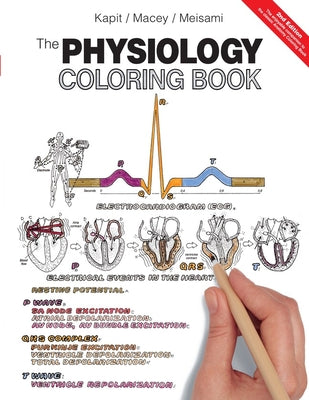 Book cover of The Physiology Coloring Book by Kapit, Wynn