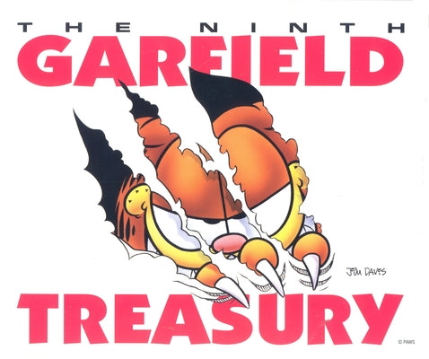 Book cover of The Ninth Garfield Treasury by Davis, Jim