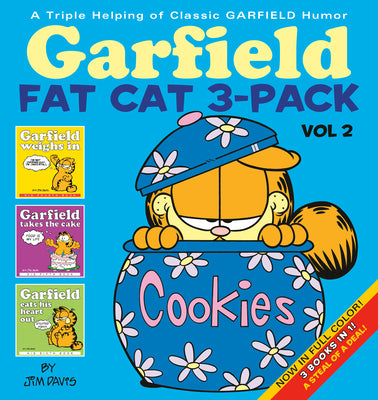 Book cover of Garfield Fat Cat 3-Pack #2: A Triple Helping of Classic Garfield Humor by Davis, Jim