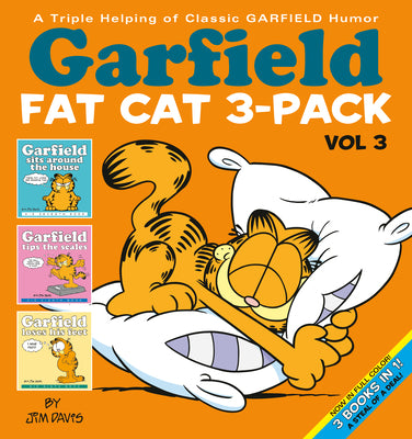 Book cover of Garfield Fat Cat 3-Pack #3: A Triple Helping of Classic Garfield Humor Vol 3 by Davis, Jim