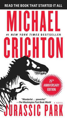 Book cover of Jurassic Park by Crichton, Michael