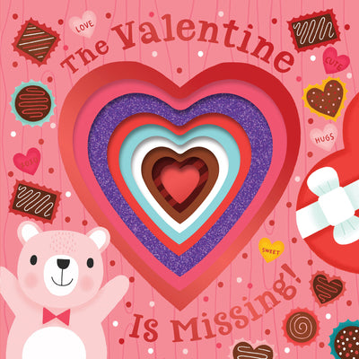 The Valentine Is Missing! with Cut-Out Reveals by Cynthia Platt book cover