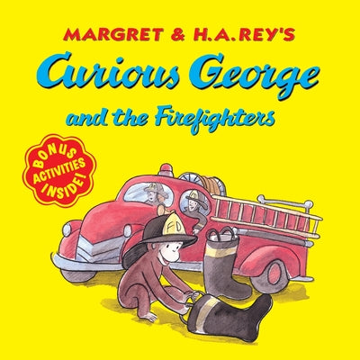 Curious George and the Firefighters [With Bonus Stickers and Audio] by Rey, H. A. book cover