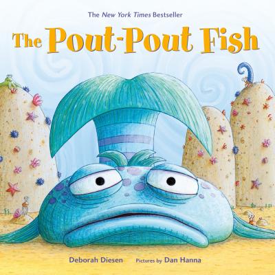 The Pout-Pout Fish: A Padded Board Book by Deborah Diesen book cover