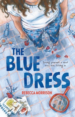 Book cover of The Blue Dress by Morrison, Rebecca