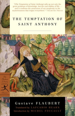 The Temptation of Saint Anthony by Gustave Flaubert book cover