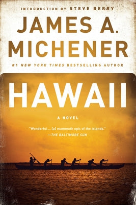 Hawaii by James A. Michener book cover
