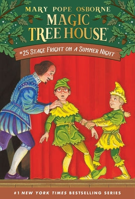 Stage Fright on a Summer Night by Mary Pope Osborne book cover