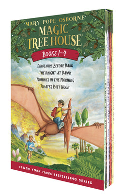 Book cover of Magic Tree House #1-4 by Osborne, Mary Pope