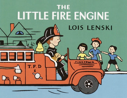 The Little Fire Engine by Lois Lenski book cover