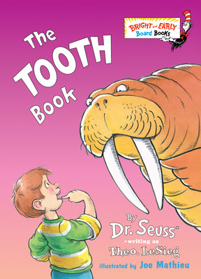 The Tooth Book by Dr Seuss book cover