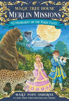 Moonlight on the Magic Flute by Mary Pope Osborne book cover