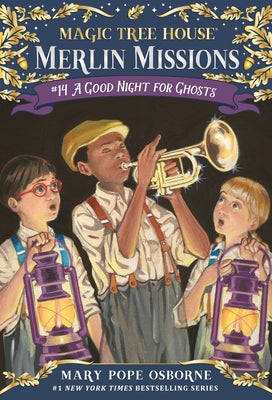 A Good Night for Ghosts by Mary Pope Osborne book cover