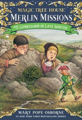 Leprechaun in Late Winter [With Sticker(s)] by Mary Pope Osborne book cover