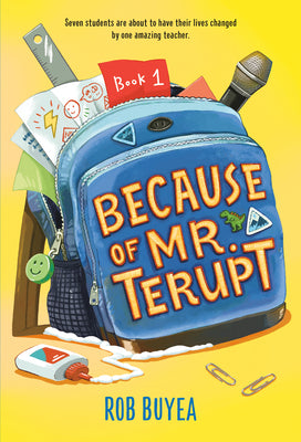 Book cover of Because of Mr. Terupt by Buyea, Rob